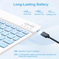 thumbnail image 4 of Funda con Teclado GOKOCO para Samsung Galaxy Tab A11 Plus 11", 4 of 7