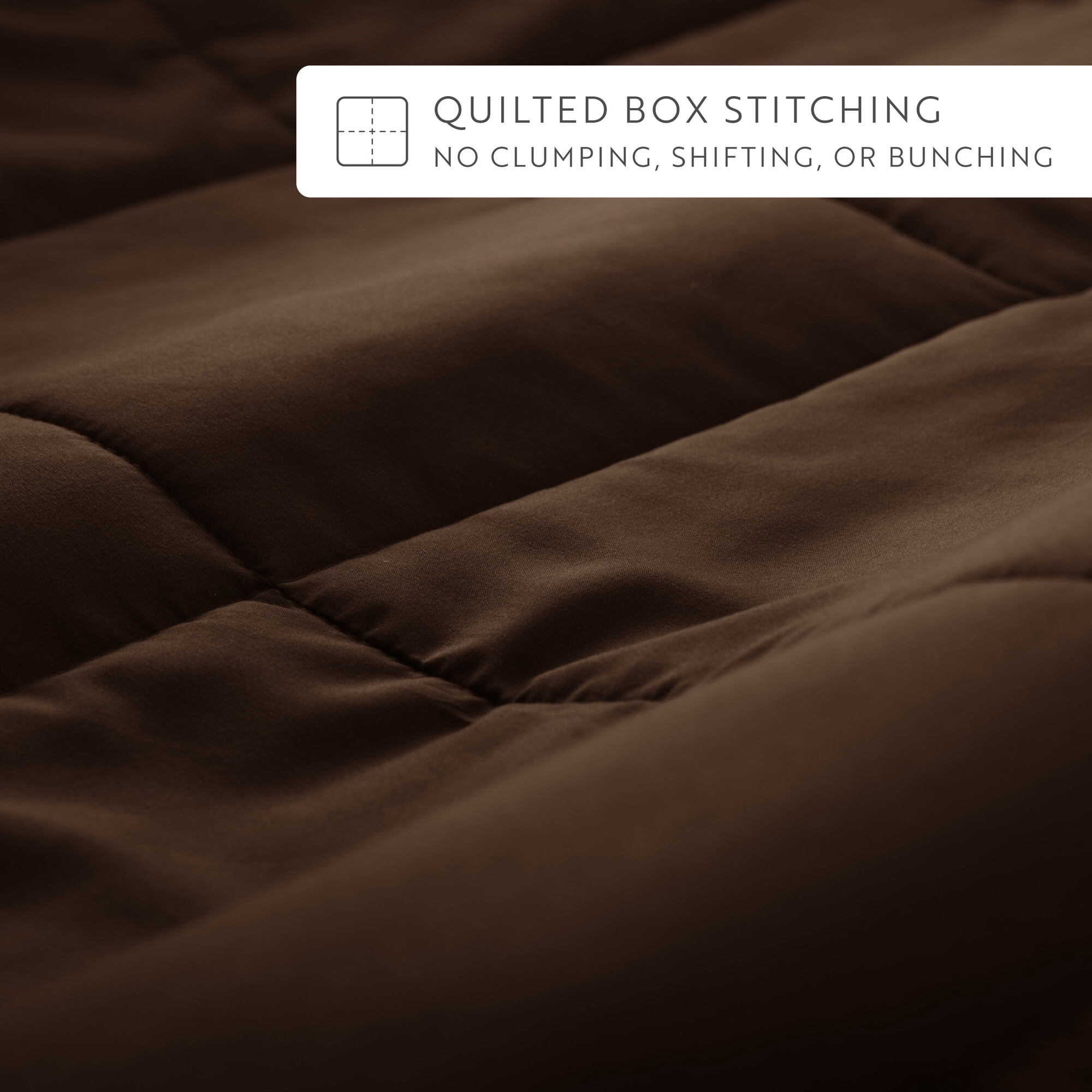 Noble Linens 8-Piece Chocolate Bed in a Bag Microfiber Bedding Set, Twin XL