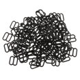 thumbnail image 1 of 100 Piezas de Ropa Interior de Nailon con Hebilla de Ajuste, Sujetador, de Gancho Y Deslizadores, Accesorios de Ropa Interior, Negro 10mm Macarena Bikini Straps Clips, 1 of 8