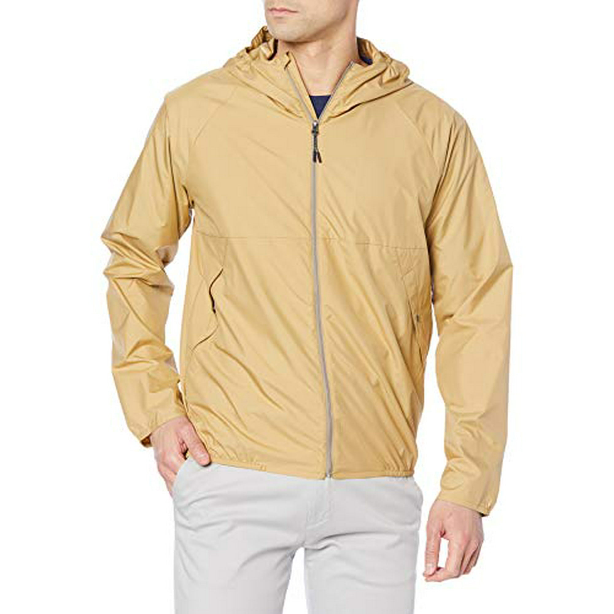 Mizuno B2ME1051 Outdoor Travel Walking Wear Compact Water Repellent Jacket Water Repellent Windproof go to by mizuno B2ME1051 Men s Kelp Beige XL Walmart
