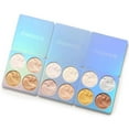 thumbnail image 7 of HHBEAUTY 4 Colors Highlighter Powder Palette Set, Makeup Palette Facial Bronzers Illuminator Palette Highlighter Baked Waterproof Long Lasting Brilliant Lighten Skin Color, 7 of 7