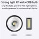 thumbnail image 4 of Matsuzay Linterna ABS COB portátil Mini recargable impermeable con lámpara lateral al aire libre senderismo linterna eléctrica de Iluminación y accesorios, 4 of 6