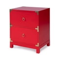 thumbnail image 1 of Butler Specialty Butler Loft 2 Drawer Accent Chest In Red, 1 of 8