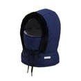 thumbnail image 3 of Gorro cálido de invierno para el cuello, para mujeres y hombres, ideal para senderismo, snowboard, acampada en climas fríos. Azul profundo, 3 of 8