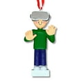 thumbnail image 3 of Personalized Blonde Boy with VR Headset Christmas Giftable Packaging-Ornaments by Elves, 3 of 9