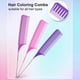thumbnail image 1 of Ingrid Hair Styling Combs Tailed Comb Set Coloring Dyeing Comb Salon Tool Sectioning Highlighting Weaving Cutting Comb for Hairdressing, 1 of 5