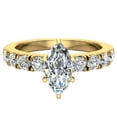 thumbnail image 5 of Engagement Rings For Women - Marquise Cut 14K Gold 1.20 CT (H,I1) GIA Certificate, 5 of 7