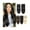 10inches, variant on 10-26 Inch Clip in Human Hair Extensions 120g 8Pcs Brazilian Remy Hair Clip in Extensions Double Weft Straight Hair Extensions with 18 Clips