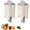 2Pcs-Beige, variant on Bell Pepper Seed Corer Remover, 2 in 1 Bell Pepper Cutter Pepper Porer Seed Remover Tool, Pepper Deseeder Bell Pepper Corer Tool Pepper Cutter for Vegetables Kitchen Gadget