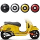 thumbnail image 3 of Motorcycle Hubcaps Wheels Centre Hub Caps For Vespa GTS 300 Yellow, 3 of 5