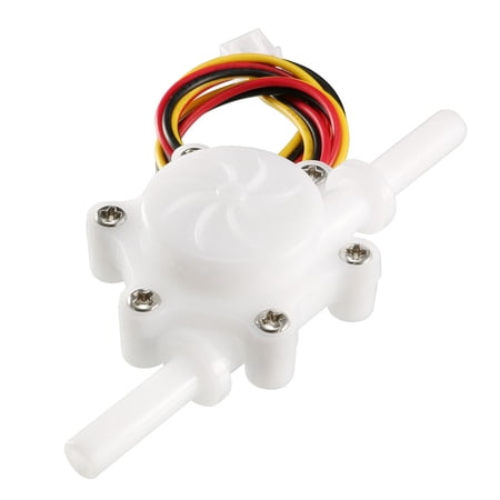 Hall Effect Water Flow Sensor Switch Fluid Meter DC5V 0.15-1.5L/min SEN-HZ06K price history on PriceWatchPro