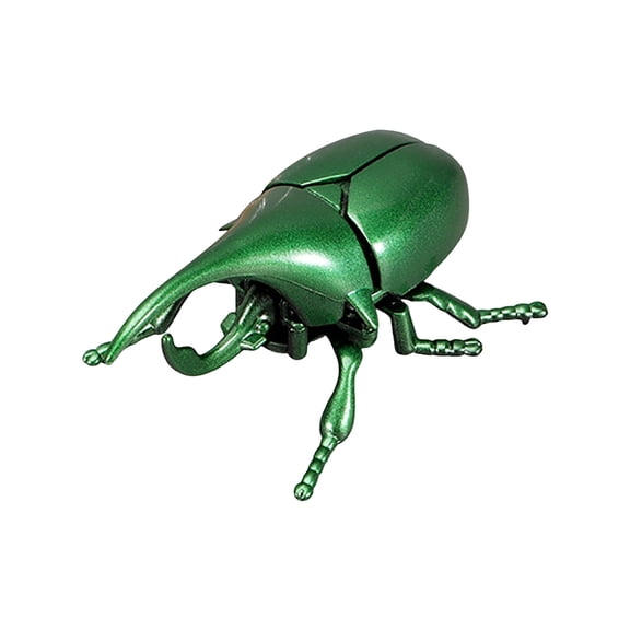 Luoshdecor Realistic Insect Animal Figurines,Toddler Insect Education Toys for Party, Christmas, Halloween Gift(Rhinoceros Beetle)
