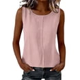 thumbnail image 6 of Outfmvch Camisoles for Women for Under Clothes Camisole Tops for Women Shirts Summer 2026 Flowy Tops for Women Slim Tanks Tank Tops for Women Camis for Women Summer Cami Shirts Pink XL, 6 of 7