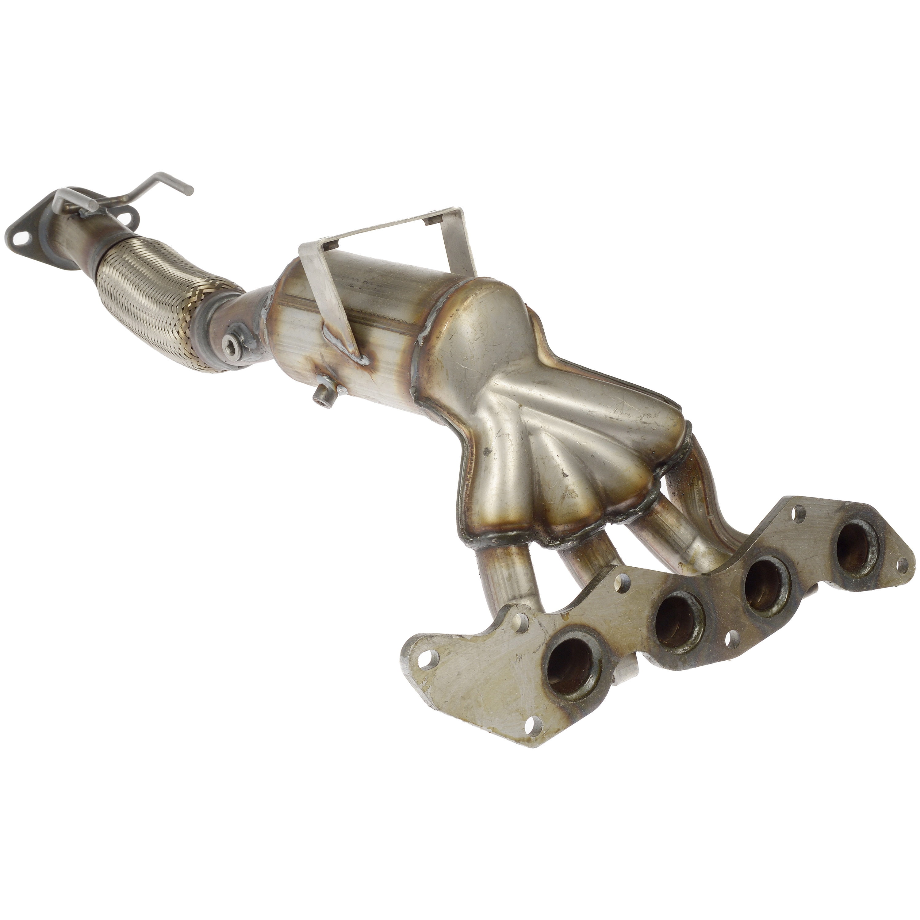 Dorman 674-136 Catalytic Converter with Integrated Exhaust Manifold for Specific Ford Models, Natural