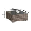 thumbnail image 2 of Living Source International 10-Piece Sectional Set with Cushions in Brown, 2 of 5