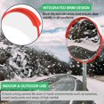 thumbnail image 3 of Miroir de Sécurité 32 Pouces Miroir de Circulation Convexe Grand Angle Miroir de Sécurité Incurvé Support Circulaire avec Support Réglable pour Allée Extérieure Intérieure Magasin de Route Garage Parc de Stationnement, 3 of 9