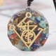 thumbnail image 2 of Cristal Colgante Yoga Colgante Joyería Herramienta Sunnimix Colgante de orgonita, 2 of 5