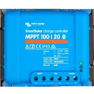 Victron Energy BlueSolar MPPT 100V 15 amp 12/24-Volt Solar Charge  Controller : : Garden & Outdoors
