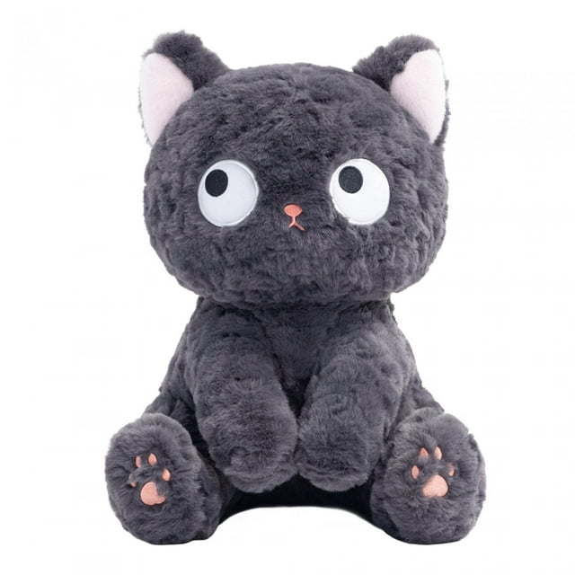 Gato de peluche de juguete, suave almohada, muñeca, lindo y adorable animal de peluche, gato de juguete de peluche Acostado 43cm