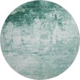 thumbnail image 2 of Addison Rugs Mayfield Premium Machine Washable Transitional Modern Aqua Round Rug, 8' x 8', 2 of 6