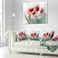 thumbnail image 2 of Designart Floral Watercolor Illustration - Animal Throw Pillow - 16x16, 2 of 4