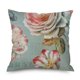 thumbnail image 4 of Funda De Almohada De Lino Sencilla Y Creativa, Cojín Con Flores Americanas, Cojín Con Hojas Y Flores Verdes, Funda De Cojín Para Sofá Y Salón, 4 of 4