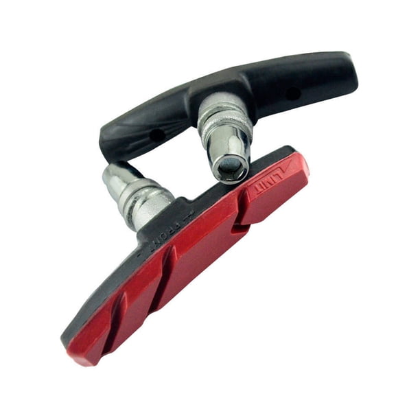 Fiudx Pastillas de Freno para Bicicleta, Goma Duradera, Resistentes a La Intemperie, Reducen Los Chirridos, Compatibles con La Mayoría de Bicicletas, Urbanas y Plegables, Longitud de 70 Mm, Juego de