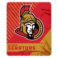thumbnail image 1 of Ottawa Senators NHL "Fade Away" Fleece Throw, 1 of 1