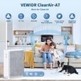 thumbnail image 3 of Purificador de aire VEWIOR H13 True HEPA para habitación grande de 300 m², 3 of 9