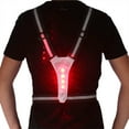 thumbnail image 6 of ZPAQI Adjustable Motorcycle Safety Running High Visibility Reflective Vest Strap Belt, 6 of 18