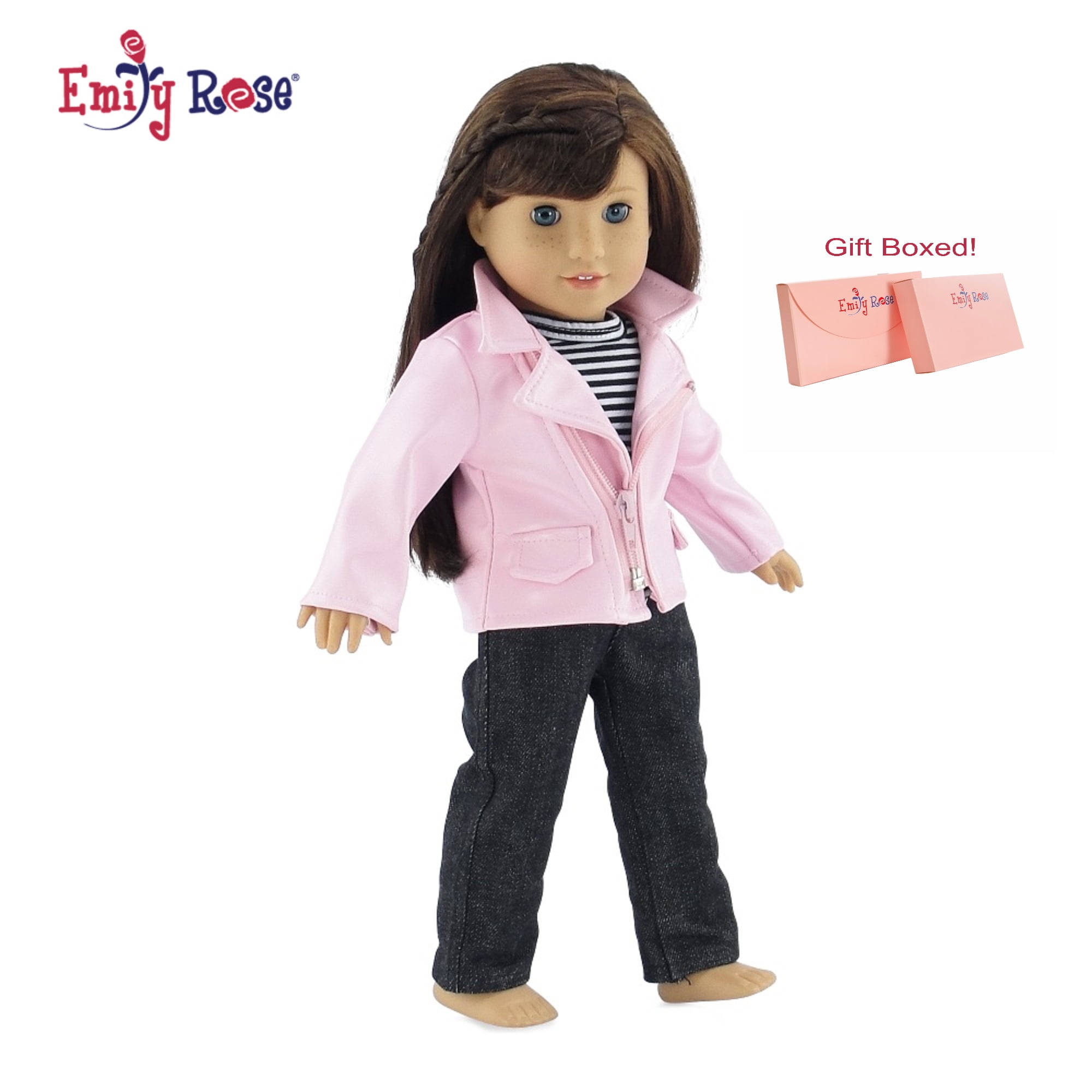 NEW GENERATION DOLL CLOTHES UNICORN KNIT SHIRT BLACK LEGGING PANTS FIT 18 IN DOL