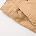thumbnail image 7 of Tdoqot Mens Cargo Shorts Below the Knee- Relaxed Fit Casual Wide Leg Midweight 100% Cotton Shorts Khaki Size 32-44, 7 of 7