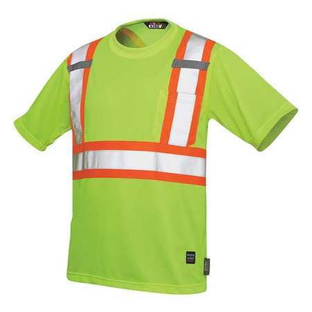 Hi-Vis Jacket Polyester 5X Flo Green