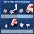 thumbnail image 5 of 1 Box 600Pcs Flat Round Earring Posts Blank Earring Studs Real 24K Gold Plated Stainless Steel Backs Plastic Ear Nuts Pierce Stud Findings Accessories for Jewelry Making Supplies DIY Crafts, 5 of 8