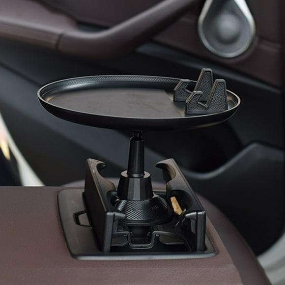 EGNMCR Car Tray, Beverage, Coffee, Small Dining Table, Food Storage Rack, Water Cup, Mobile Phone Cup holder