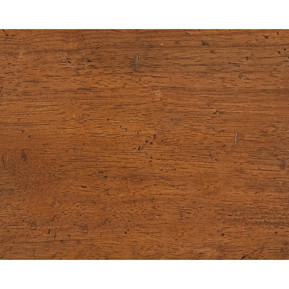 30'' Round Solid Wood Pedestal Dining Table with 2 Cross Back Dining Chairs in Distressed Oak