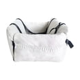 thumbnail image 3 of Asiento De Coche Para Perros, Cama, Asiento De Coche Para Mascotas, Bolso Para Perros, Asiento De Coche Para Perros Y Gatos, Blanco Sunnimix Asiento elevador de coche para mascotas, 3 of 8