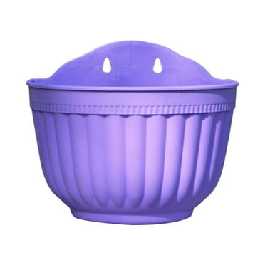 Resin Plastic Water Storage Wall Hanging Flowerpot - Iron Garden Balcony Vertical Bucket Rack, Indoor and Outdoor Garden Wall Decoration