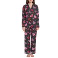 thumbnail image 4 of joogoo Pajamas Set for Women Hearts Polka Dots Long Sleeve Pjs Loungewear S, 4 of 7