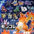 thumbnail image 4 of Figuras de acción originales de Takara Tomy Pokémon ML Anime, juguetes Pokémon XYZ モンコレ Monster Collection Sword and Shield Let Go Pikachu, 4 of 5