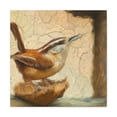 thumbnail image 1 of Singing Wren in Expressionism - Canvas, 1 of 10
