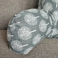 thumbnail image 5 of Plush Big Backrest Lumbar Support Chair Cushion With Arms For Sofa & Office Chair, Multi-Purpose Reading Rest Pillow For Relaxation Naps & Back Pain Relief, Tree Patterned, 5 of 6