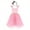Pink - Long Dress, variant on IBTOM CASTLE Girls' Polka Dots Princess Party Cosplay Pageant Fancy Costume Tutu Birthday Dress up with Ears Headband 2-3 Years Pink - Short Dress