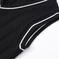 thumbnail image 3 of KPOPLK Fall Unisex Sweater Vest Boy and Girl Cable Knit Cotton Vest Kids Uniform Vest for Little Big Childrens Teenage Size 7-8 Years,Black, 3 of 7