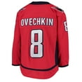 thumbnail image 3 of Youth Alexander Ovechkin Red Washington Capitals Home Premier Player Jersey, 3 of 3
