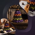 thumbnail image 4 of DIY Halloween Quilted Fabric Tree Kit,Sewing Craft Project with Padded Fabric Pieces Handmade,Fall Holiday Decoration for Mantel Shelf,Tabletop,Home Decor Gift(D), 4 of 6
