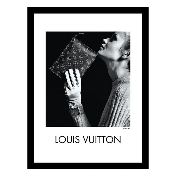 Twiggy Designer Fashion Framed Print