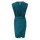 thumbnail image 3 of Gibobby Vestido sexy para mujer corto Nuevo vestido de satén para mujer, manga larga, cuello redondo, elástico en la cintura, vestidos de cóctel elegantes(Azul,CH), 3 of 5