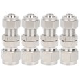 thumbnail image 1 of 4Pcs Ferrule Compression Fitting 2‑Touch Straight Bulkhead Connector 304 Stainless SteelФ10x8, 1 of 14