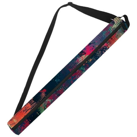

Golf Cooler Beer Sleeve for Golf Bag 7 Cans Insulated Golf Beer Cooler Sleeve Keeps Beverages Cold on Golf Course， Abstract Colors Print